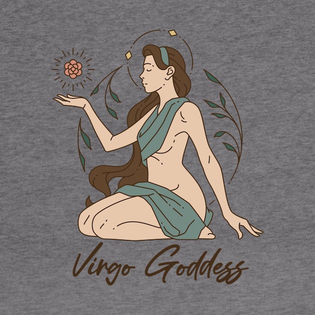 Virgo Goddess by Garden Avenue Designs